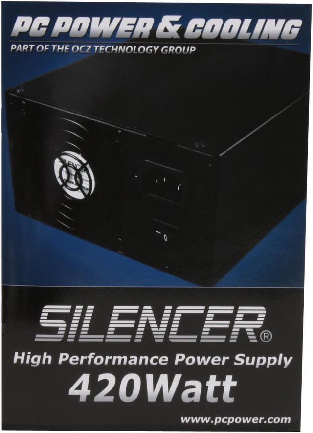 Alt view image 8 of 9 - PC Power and Cooling Silencer PPCS420X 420 W ATX12V 80 PLUS Certified Active PFC Power Supply