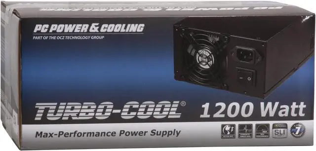 Alt view image 8 of 8 - PC Power and Cooling PPCT1200ESA 1200 W ATX12V / EPS12V SLI Ready CrossFire Ready Active PFC Power Supply