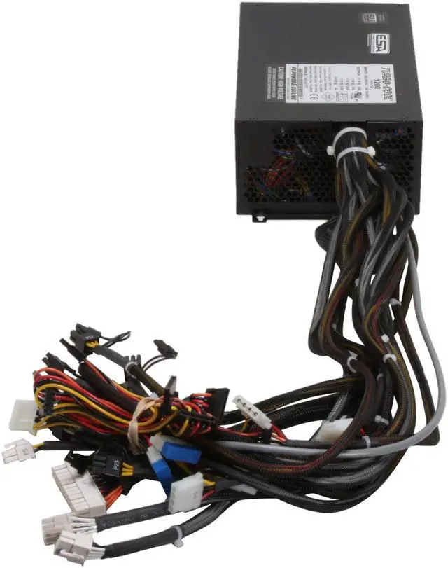 Alt view image 3 of 8 - PC Power and Cooling PPCT1200ESA 1200 W ATX12V / EPS12V SLI Ready CrossFire Ready Active PFC Power Supply