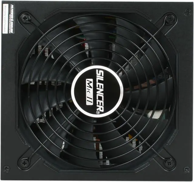 Alt view image 3 of 6 - PC Power and Cooling Silencer Mk II 500W High Performance SLI CrossFire ready Power Supply