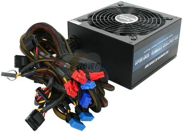 Alt view image 4 of 6 - PC Power and Cooling Silencer Mk II 500W High Performance SLI CrossFire ready Power Supply