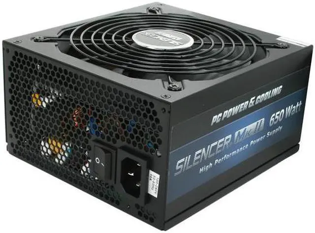 Main image of PC Power and Cooling Silencer Mk II PPCMK2S650 650 W ATX12V v2.2 / EPS12V SLI Ready CrossFire Ready 80 PLUS SILVER Certified Active PFC Power Supply