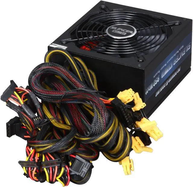 Alt view image 4 of 7 - PC Power and Cooling Silencer Mk II 950W High Performance 80PLUS Silver SLI CrossFire Intel Haswell Ready Power Supply