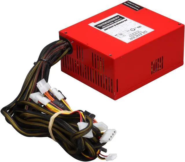 Alt view image 3 of 6 - PC Power and Cooling Silencer 750 Quad Red 750 W ATX12V / EPS12V SLI Certified 80 PLUS Certified Active PFC Power Supply