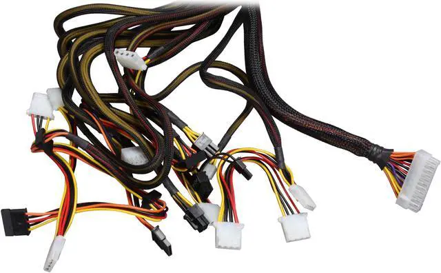 Alt view image 5 of 6 - PC Power and Cooling Silencer 750 Quad Red 750 W ATX12V / EPS12V SLI Certified 80 PLUS Certified Active PFC Power Supply