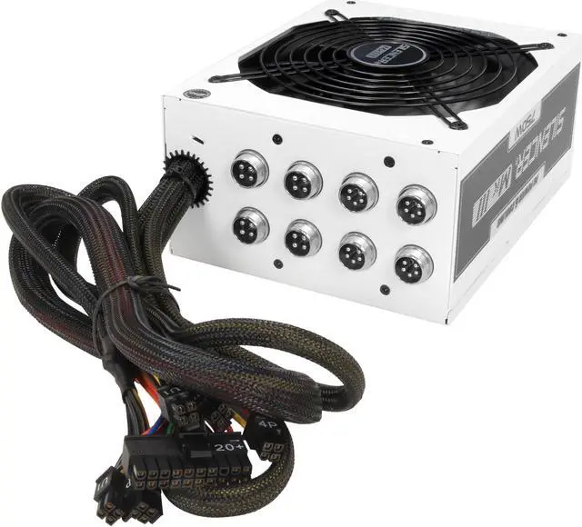 Alt view image 4 of 8 - PC Power & Cooling Silencer MKIII Series 750 Watt 80+ Gold Semi-Modular Active PFC Industrial Grade ATX PC Power Supply (PPCMK3S750)