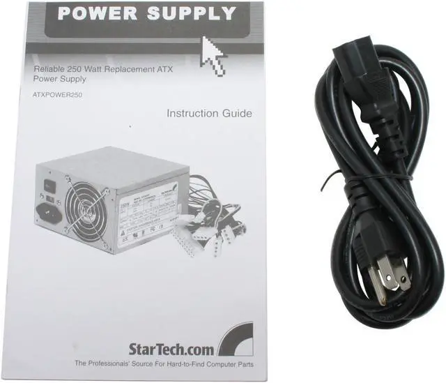Alt view image 7 of 8 - StarTech.com ATXPOWER250 250 W ATX Power Supply