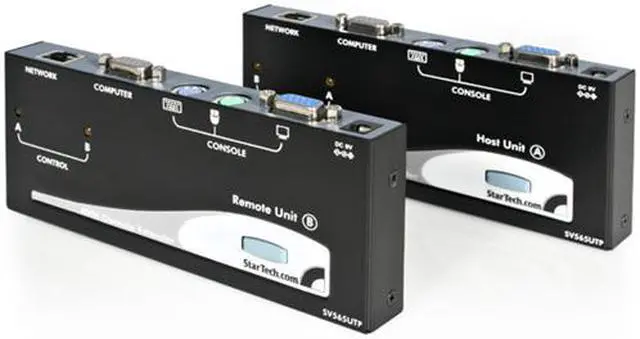Main image of StarTech.com SV565UTP PS2 KVM Console Extender Cat5 Extender - 500 ft.