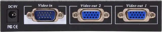 Alt view image 3 of 7 - StarTech.com ST122L 2 Port VGA Video Splitter - 250 MHz