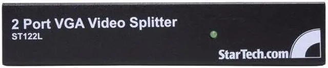 Alt view image 4 of 7 - StarTech.com ST122L 2 Port VGA Video Splitter - 250 MHz
