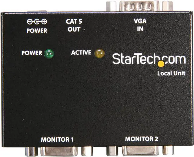 Alt view image 4 of 6 - StarTech.com ST121UTP VGA Video Extender over Cat5 (ST121 Series) - Up to 500ft (150m) - VGA over Cat 5 Extender - 2 Local and 2 Remote