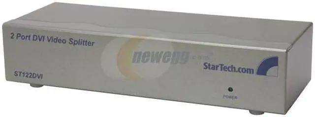 Main image of StarTech.com ST122DVI 2 Port DVI Video Splitter / Distribution Amplifier