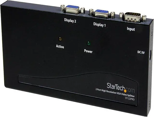 Main image of StarTech.com 2 Port High Resolution VGA Video Splitter - 350 MHz ST122PRO
