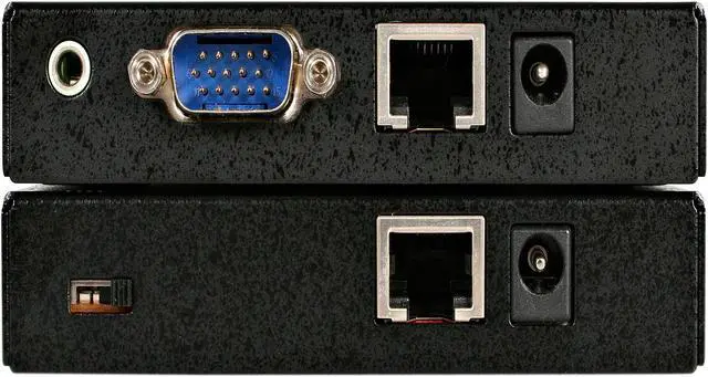 Alt view image 3 of 4 - StarTech.com ST122UTPA VGA Video Extender over Cat 5 with Audio - Up to 500ft (150m) - VGA over Cat5 Extender - 1 Local and 1 Remote