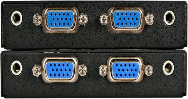 Alt view image 2 of 4 - StarTech.com ST122UTPA VGA Video Extender over Cat 5 with Audio - Up to 500ft (150m) - VGA over Cat5 Extender - 1 Local and 1 Remote