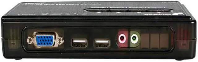 Alt view image 5 of 6 - StarTech.com SV411KUSB 4 Port Mini USB KVM Kit with Cables and Audio Switching