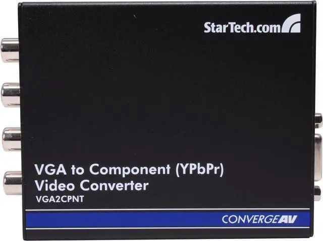 Alt view image 5 of 7 - StarTech.com VGA2CPNT VGA to Component (YPbPr) Video Converter