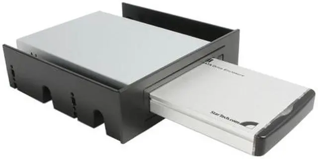 Alt view image 5 of 10 - StarTech 2.5in SATA External Hard Drive Enclosure w/ 3.5/5.25 Front Drive Bay