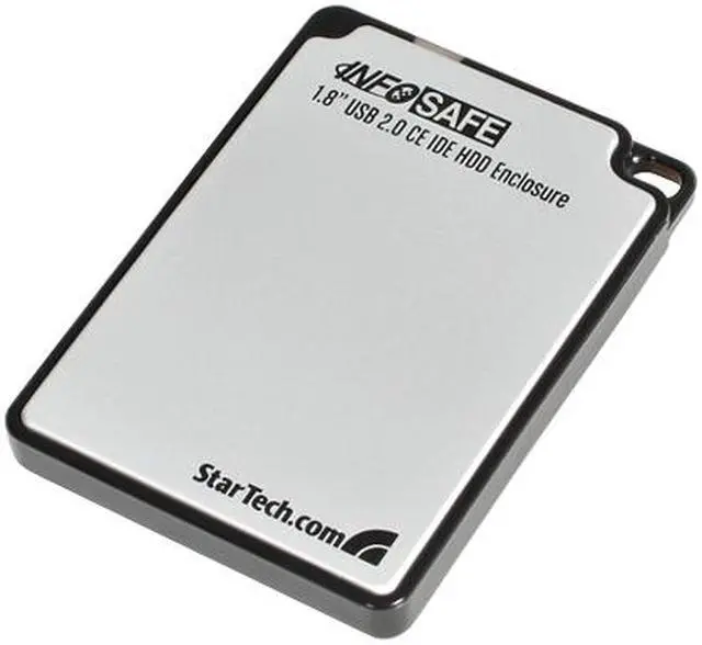 Alt view image 3 of 5 - StarTech.com IDE1810U2Z Aluminum 1.8" IDE USB 2.0 External Hard Drive Enclosure for LIF/ZIF HDD
