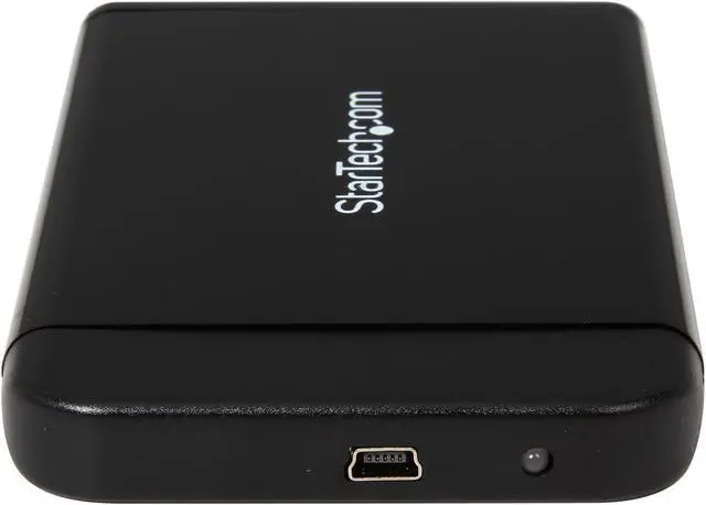 Alt view image 4 of 6 - StarTech.com Aluminum 2.5in Black USB 2.0 External Hard Drive Enclosure for SATA HDD (SAT2510BU2)