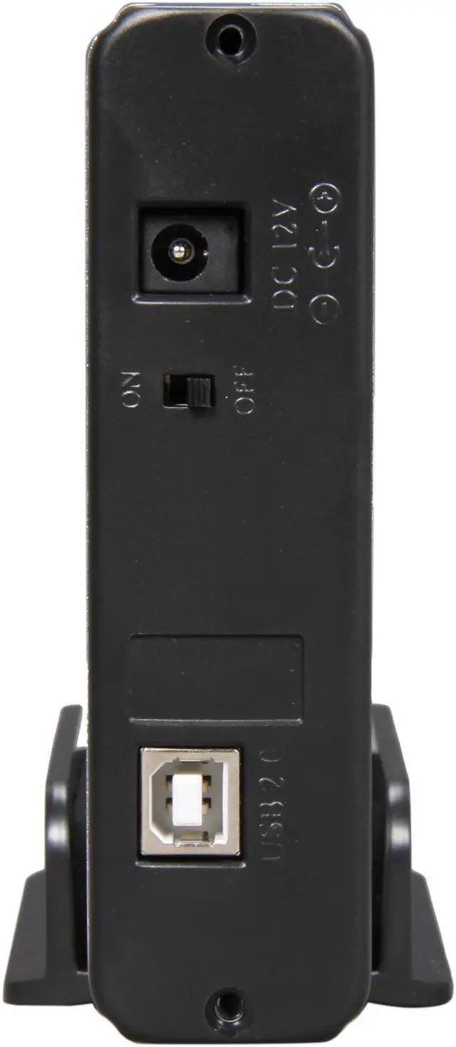 Alt view image 3 of 5 - StarTech InfoSafe SAT3510U2V Aluminum 3.5" Silver USB 2.0 to SATA External Hard Drive Enclosure