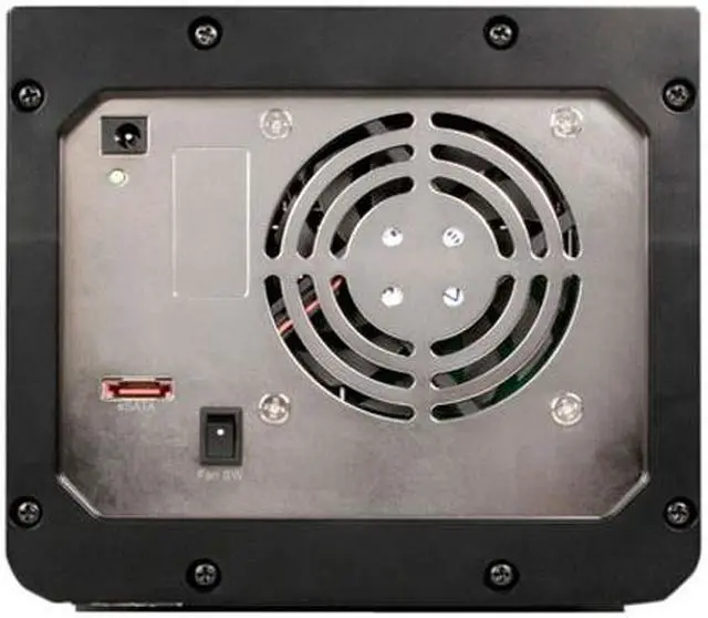Alt view image 3 of 4 - StarTech 3.5in 4 Drive eSATA RAID External Hard Drive Enclosure w/ Controller