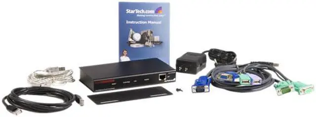 Alt view image 4 of 5 - StarTech.com SV1107IPEXT 1-Port Server Remote Control KVM over IP w/Virtual Media