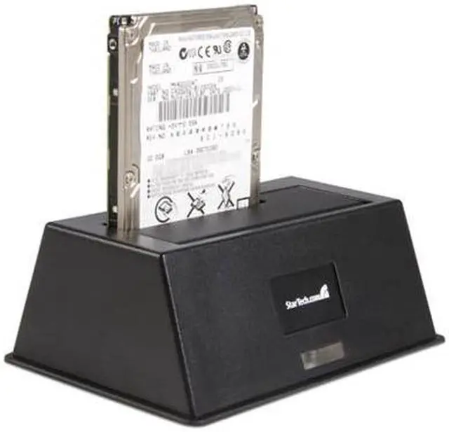 Alt view image 5 of 6 - StarTech.com SATADOCKU2 2.5" & 3.5" Black SATA I/II USB 2.0 External Hard Drive Docking Station