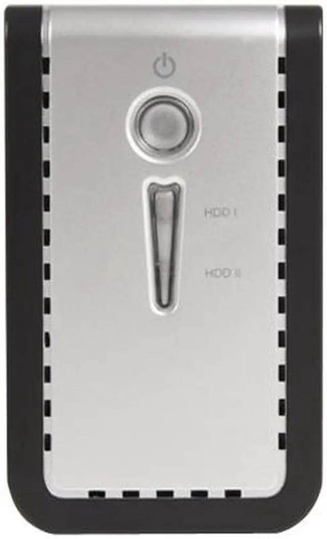 Alt view image 3 of 6 - StarTech SAT3520U2ER Aluminum 3.5" Silver eSATA USB Dual SATA External RAID Hard Drive Enclosure