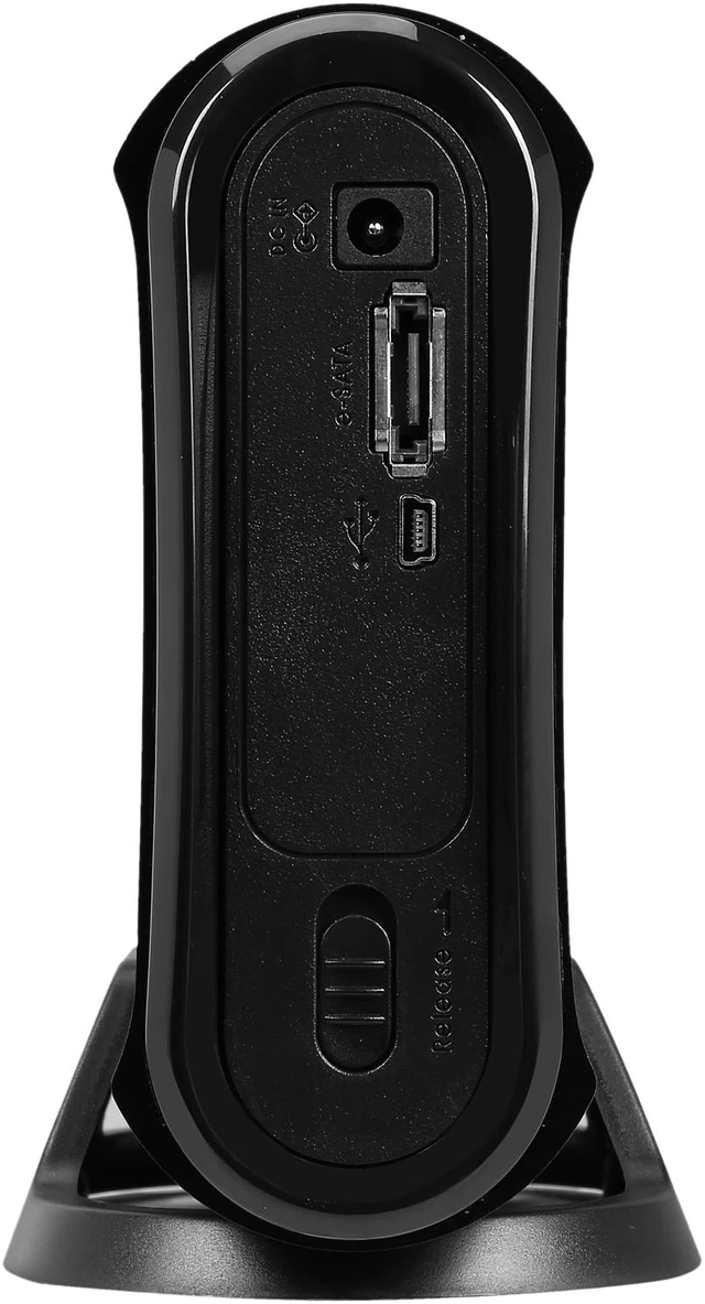 Alt view image 4 of 7 - 3.5in Black eSATA USB 2.0 to IDE SATA External Hard Drive Enclosure