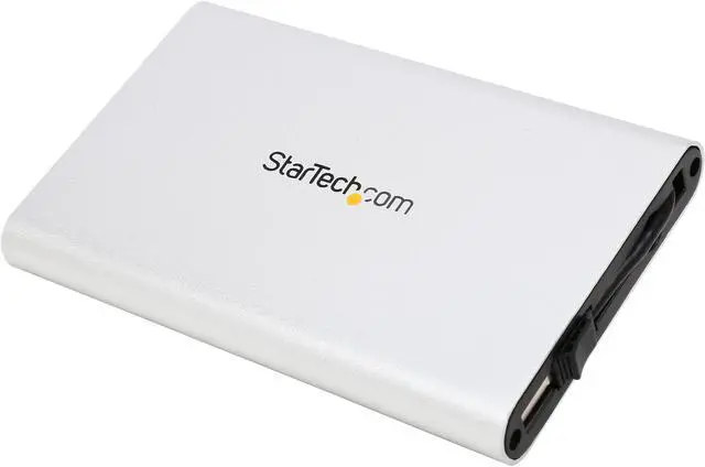 Main image of StarTech.com SAT2510SCB 2.5" Silver SATA USB 2.0 External Enclosure
