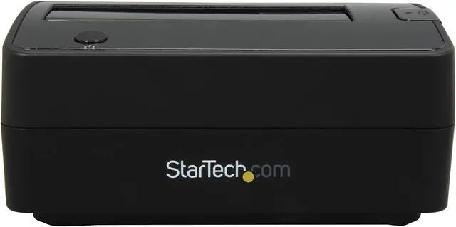 Alt view image 3 of 6 - StarTech.com SATDOCKU3S Plastic 2.5" & 3.5" Black SATA Hard Drive Docking Station for 2.5/3.5 HDD