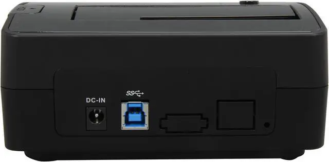 Alt view image 5 of 6 - StarTech.com SATDOCKU3S Plastic 2.5" & 3.5" Black SATA Hard Drive Docking Station for 2.5/3.5 HDD
