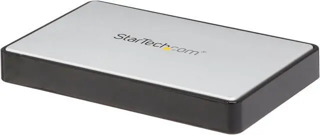 Main image of StarTech SAT1810U2 Aluminum / Plastic 1.8" Black / Silver USB to Micro SATA Hard Drive Enclosure