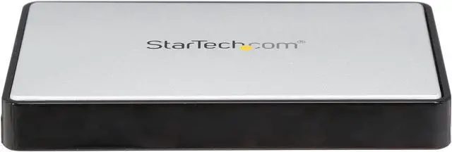Alt view image 2 of 6 - StarTech SAT1810U2 Aluminum / Plastic 1.8" Black / Silver USB to Micro SATA Hard Drive Enclosure