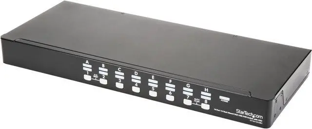 Main image of StarTech.com SV1631DUSBU 16 Port 1U Rack Mount USB KVM Switch