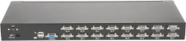 Alt view image 4 of 6 - StarTech.com SV1631DUSBU 16 Port 1U Rack Mount USB KVM Switch
