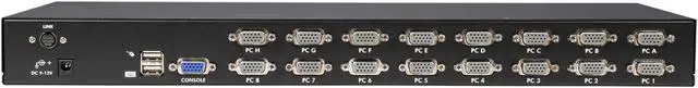 Alt view image 3 of 4 - StarTech.com SV1631DUSBUK 16 Port 1U Rack Mount USB KVM Switch Kit with OSD and Cables