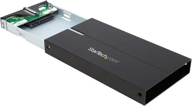 Alt view image 6 of 7 - StarTech.com 2.5in SuperSpeed USB 3.0 SATA Aluminum / Plastic Hard Drive Enclosure - 9.5/12.5mm HDD