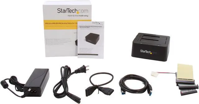 Alt view image 6 of 6 - StarTech UNIDOCK3U USB 3.0 to SATA IDE HDD Docking Station for 2.5in or 3.5in Hard Drive