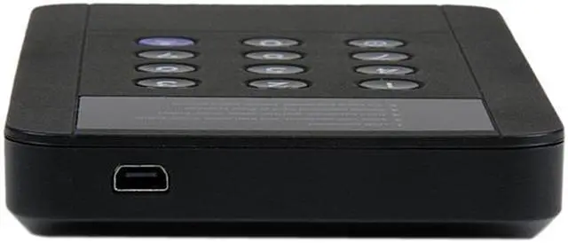 Alt view image 2 of 2 - StarTech.com 2.5in USB 3.0 Encrypted External Hard Drive Enclosure - Portable SATA HDD