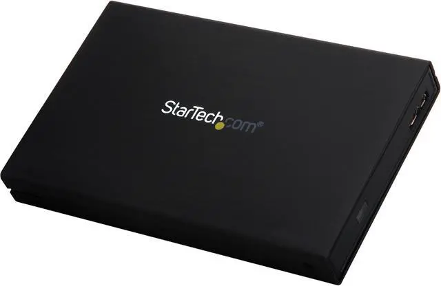 Main image of StarTech S2510BMU33 2.5" Hard Drive Enclosure - Supports UASP - SATA 6Gbps - USB 3.0 External Hard Drive Enclosure - SSD/HDD Enclosure
