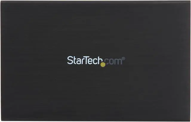 Alt view image 2 of 7 - StarTech S2510BMU33 2.5" Hard Drive Enclosure - Supports UASP - SATA 6Gbps - USB 3.0 External Hard Drive Enclosure - SSD/HDD Enclosure