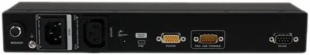 Alt view image 3 of 4 - StarTech SV1108IPPOW 1 Port Server Remote Control IP KVM Switch w/ IP Power Control and Virtual Media