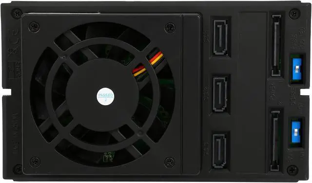 Alt view image 4 of 6 - StarTech.com HSB3SATSASBA 3 Bay Aluminum Trayless Hot Swap Mobile Rack Backplane for 3.5in SAS II/SATA III - 6 Gbps HDD