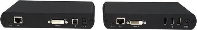 Alt view image 4 of 5 - StarTech SV565UTPDUV USB DVI over Cat 5e/Cat 6 KVM Console Extender