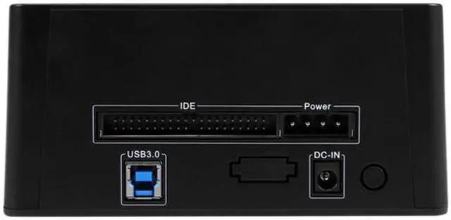 Alt view image 4 of 4 - StarTech UNIDOCKU33 Universal hard drive docking station - SATA and IDE dock - 2.5in & 3.5in HDD and SSD docking station with UASP & SATA III