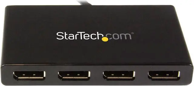Alt view image 2 of 9 - StarTech.com MSTDP124DP MST hub - DisplayPort to 4x DisplayPort