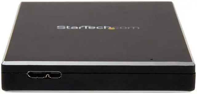 Alt view image 2 of 2 - StarTech S251BMU313 2.5" External Hard Drive Enclosure - Supports UASP - Aluminum - USB 3.1 Enclosure - SSD/HDD Enclosure