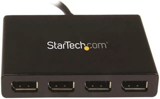 Alt view image 3 of 10 - StarTech.com MSTMDP124DP MST Hub - Mini DisplayPort to 4x DisplayPort - Multi Stream Transport Hub - MDP 1.2